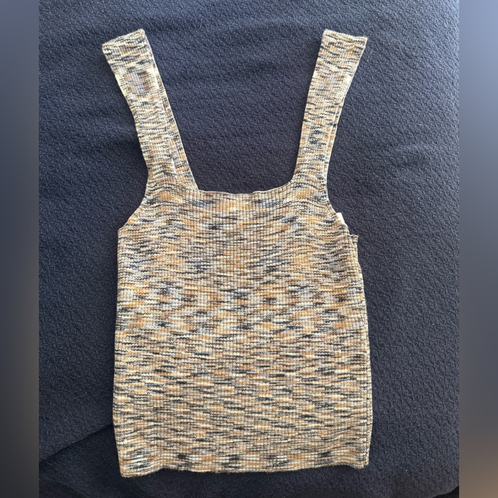 Abercrombie Multicolor Knit Sweater tank - Large
